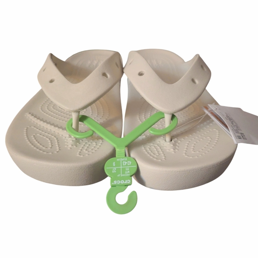CROCS Women's Classic Platform Flip Flop Sandals Size 11